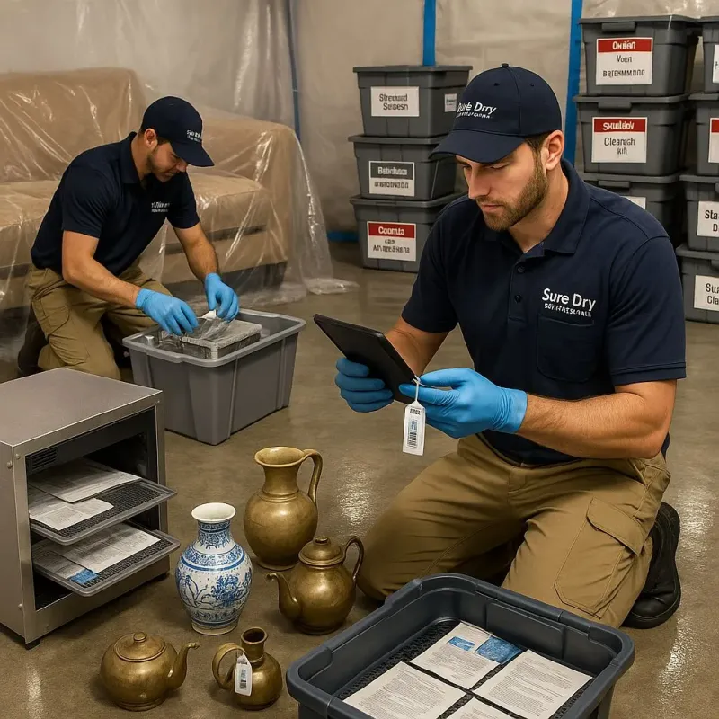 Content Protection and Restoration process in Newport, PA